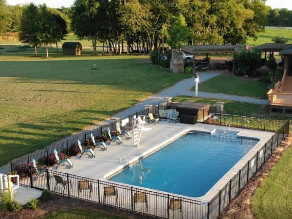 Rock Springs pool for aerobics