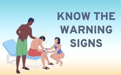 Know the Warning Signs of Dehydration or Heat Exhaustion