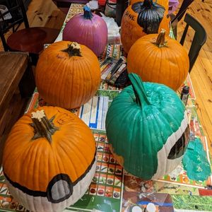 Fit Farm Alumni Week - Pumpkin Painting