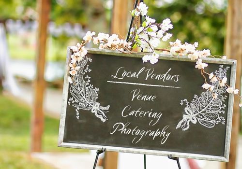Wedding Trends - Support Local
