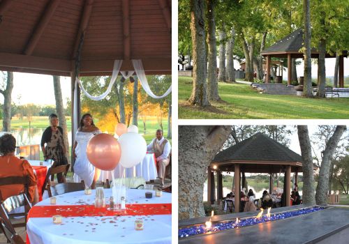 Outdoor Wedding Venue with Shade - Rock Springs Retreat Center