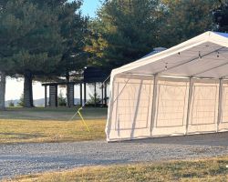 Tent for Outdoor Wedding Venue - Rock Springs Retreat Center